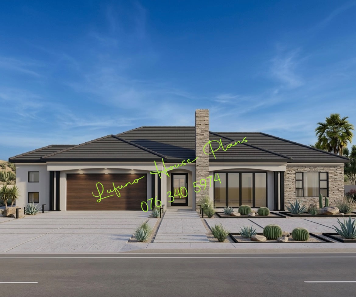 3 Bedroom House with Double Garage (Virginia) 3d design