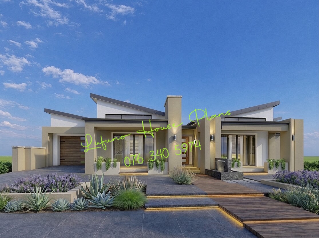 3 Bedroom House with Single Garage (Ermelo) 3d design