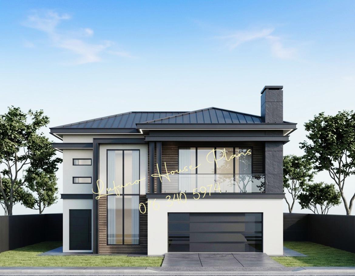4 Bedroom House with Double Garage (Brakpan) 3d design