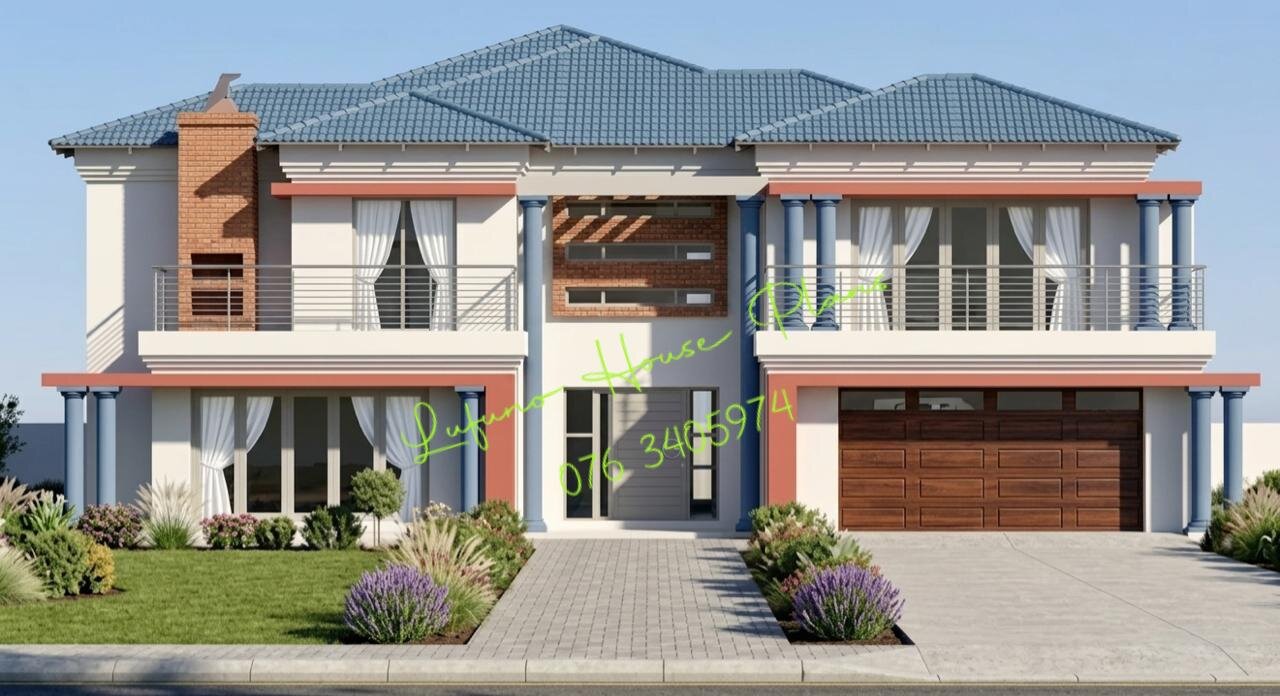 5 Bedroom House with Double Garage — Tuscan 3d design