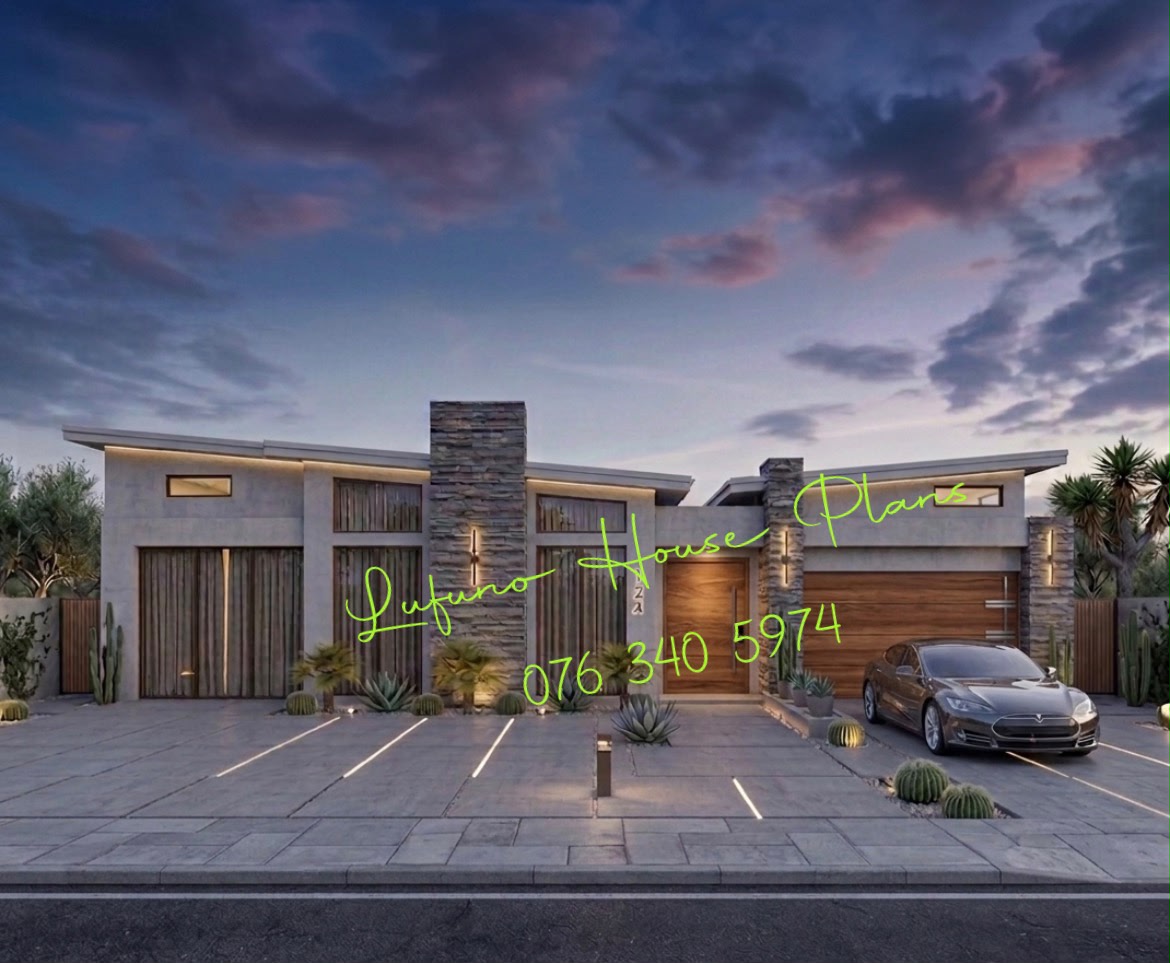 3 Bedroom House with Single Garage (Marble Hall) 3d design