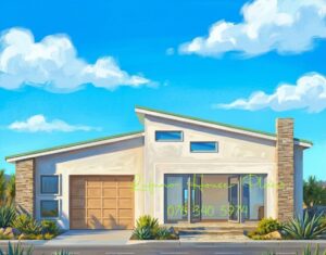 3d-2-bedroom-house-with-single-garage-kariega.jpg 2 Bedroom House with Single Garage (Kariega)