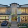 5 Bedroom House with Double Garage (Butterfly Roof)