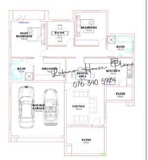 2 Bedroom House with Single Garage (Botlokwa)