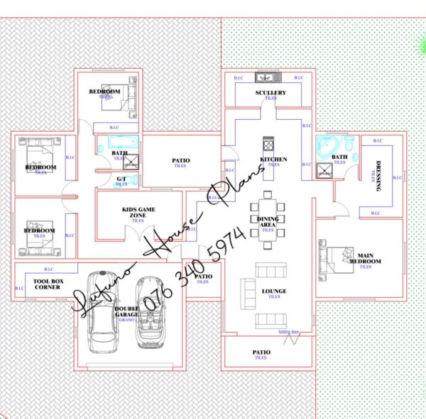 4 Bedroom House with Double Garage (Soshanguve)
