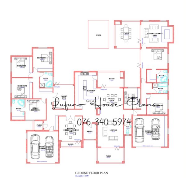 7 Bedroom House with 2 x Double Garages (Pretoria)